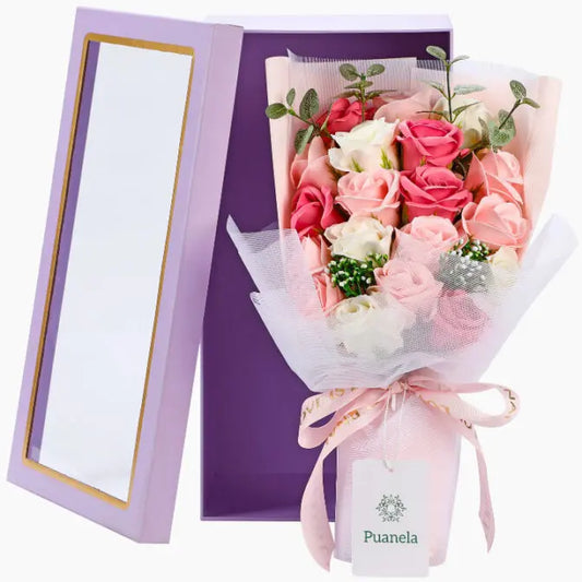 ソープフラワー バラ花束