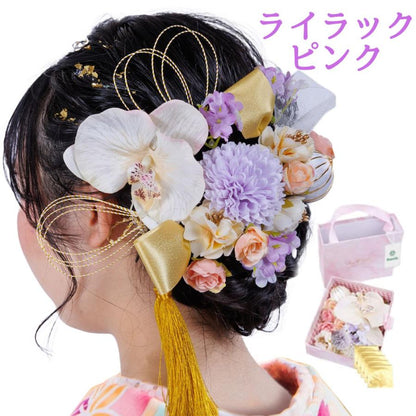 胡蝶蘭髪飾り